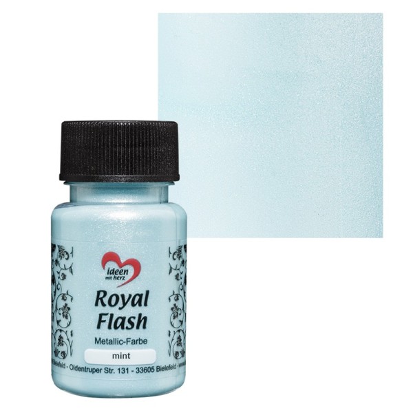 Metallic-Farbe "Royal Flash", mint, 50ml