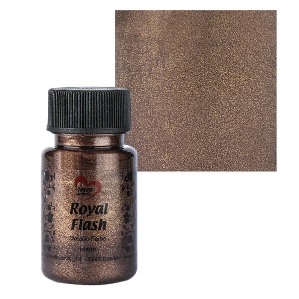 Metallic-Farbe "Royal Flash", braun, 50ml