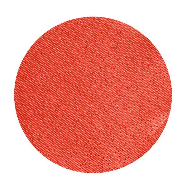 Satin-Kreise, Ø8cm, 50 Stück, Folien-Print-Punkte, rot