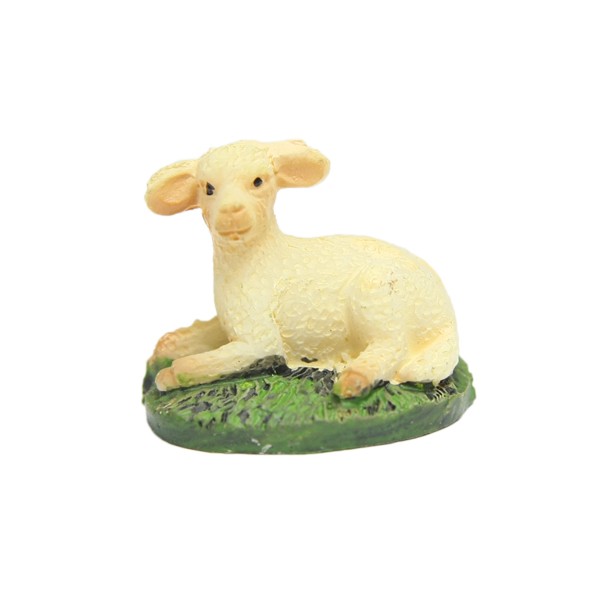Deko-Lämmer, 2 cm, 4er Set
