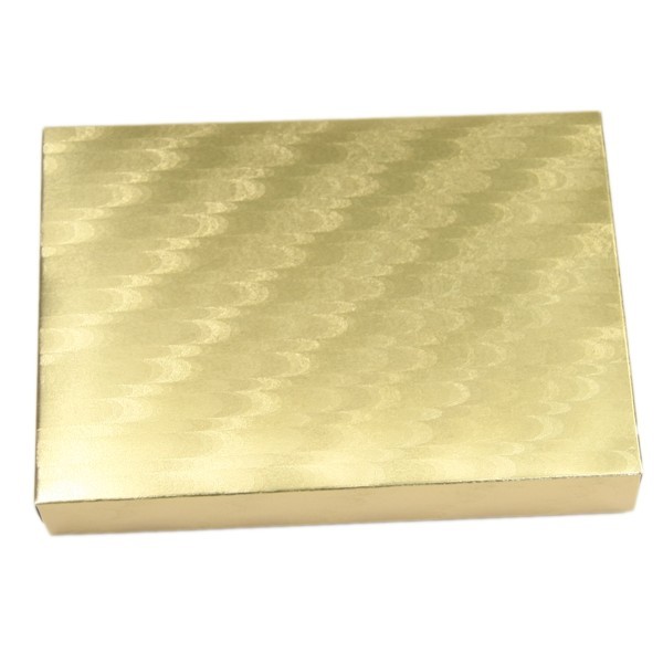 Geschenkbox, B6, folienveredelt, gold