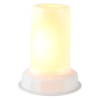 LED-Flammenlicht, Warmweiß, Ø 4,5cm, inkl. Timer