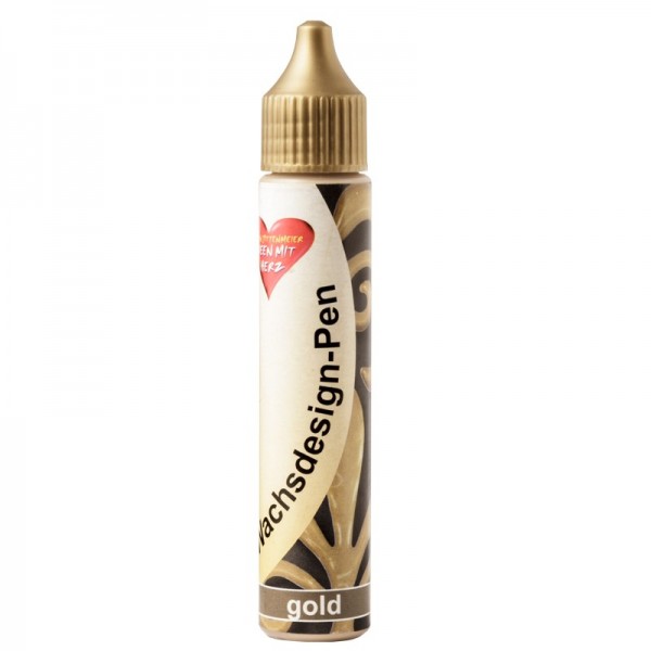 Wachsdesign-Pen, 30 ml, gold