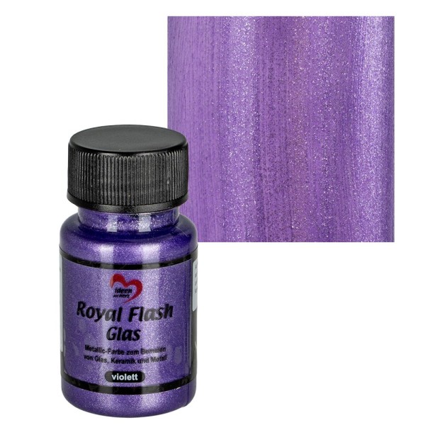 Royal Flash Glas, violett, 50ml