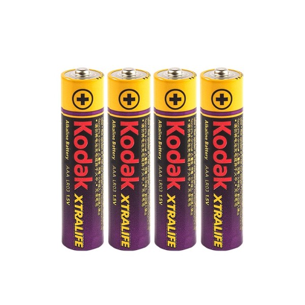 KODAK Xtralife Batterien AAA Micro LR03, Alkaline, 1,5 V, 4 Stück