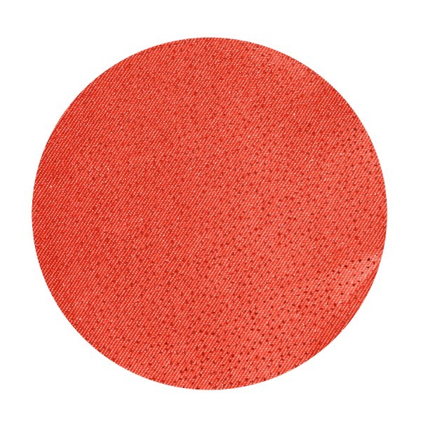 Satin-Kreise, Ø6cm, 50 Stück, Folien-Print-Punkte, rot