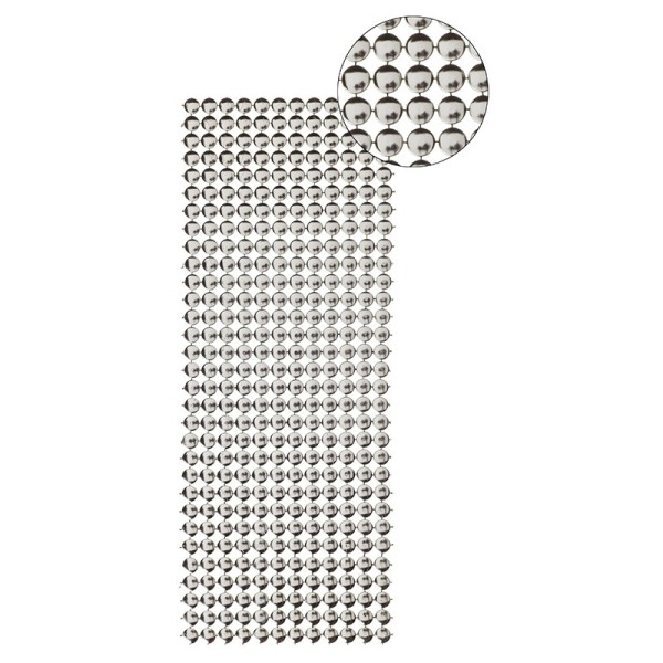 Schmuck-Netz, selbstklebend, 12 x 30 cm, silber, Design 17