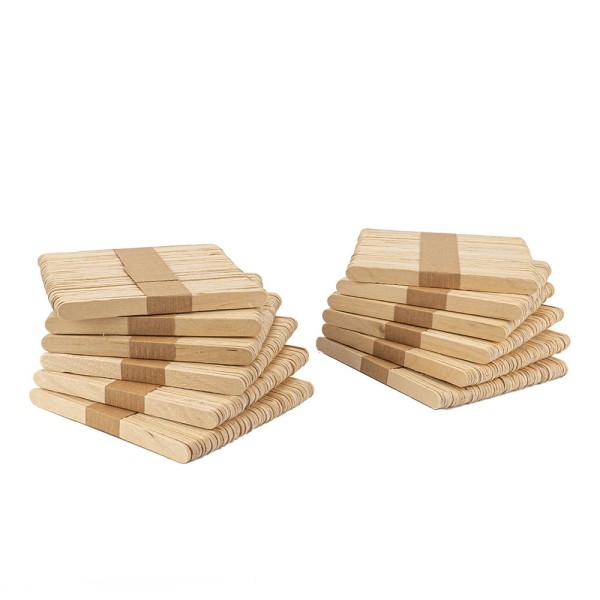Holzstäbchen, 11,4cm lang, 1cm breit, naturfarben, 600 Stück