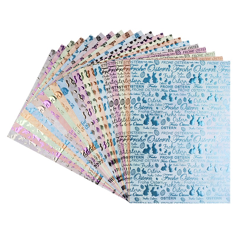 Farbe 5 Blöcke Zeichenkarton mit je 50 Blatt DIN A4 250g/m² weiß 