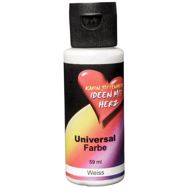 Universal Farbe, 59 ml, Weiß