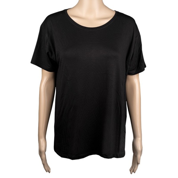 Damen-T-Shirt, Größe XXL, schwarz