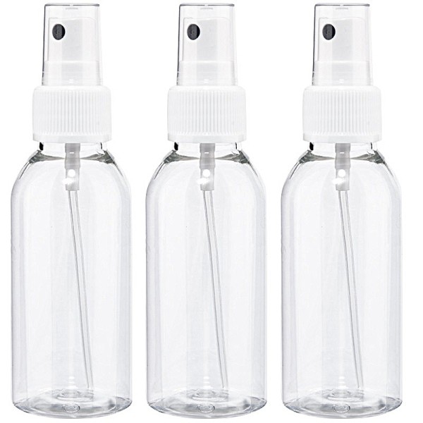 Pump-Sprühflaschen für je 100 ml, feiner Sprühkopf, 3 Stück