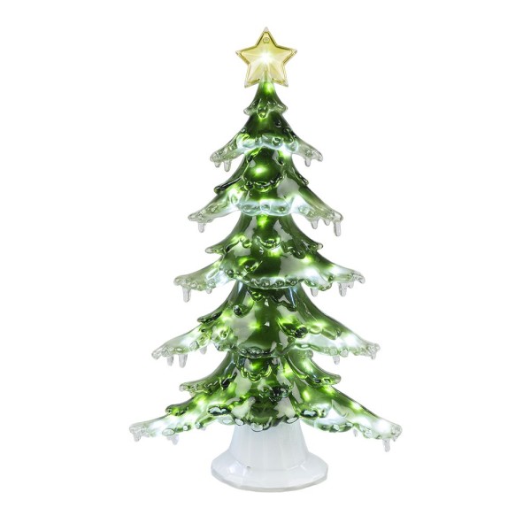 LED-Tannenbaum, zum Aufstellen oder Aufhängen, 50 LEDs in kaltweiß