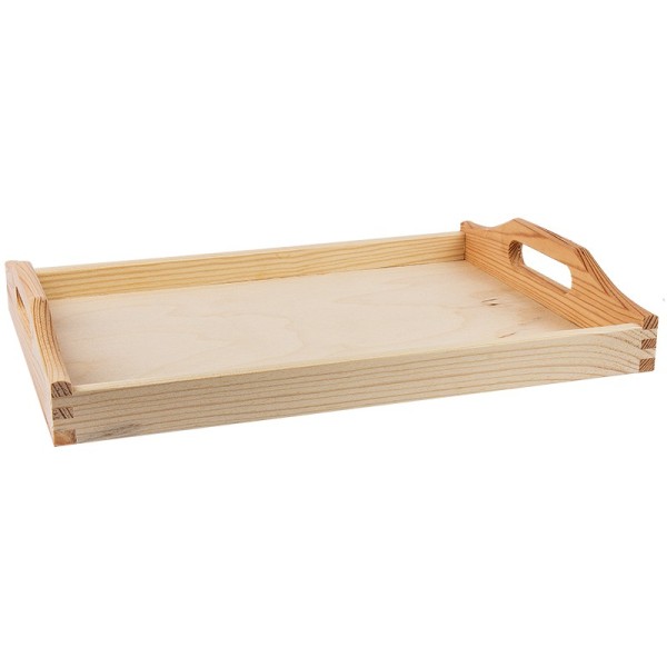 Holztablett, 30cm x 20cm x 5cm