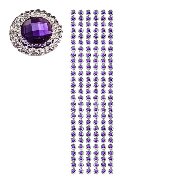 Premium-Schmuck-Bordüren "Prinzess", selbstklebend, 29cm, violett