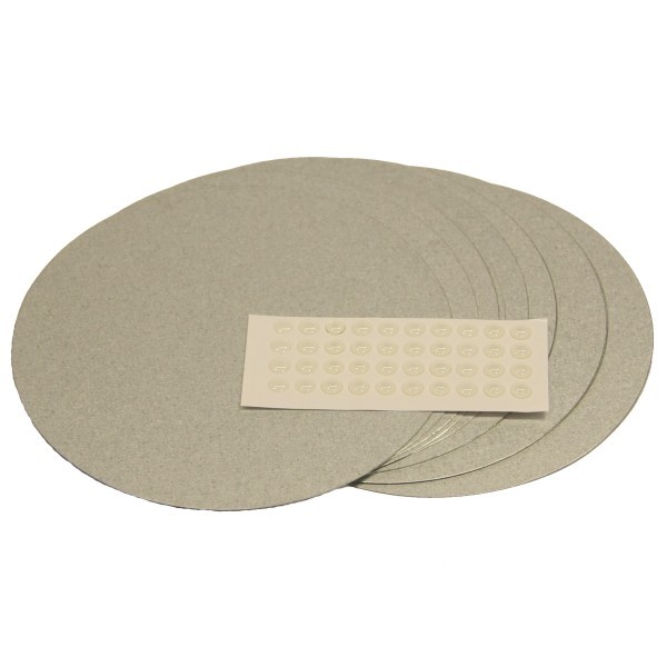 Metall-Untersetzer, Ø12,5 cm, 10 Stück