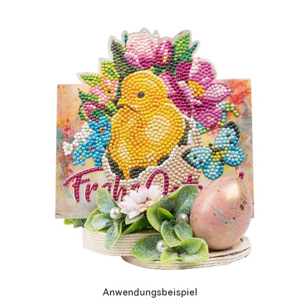 5D Diamond Painting Geburtstagskarten - 6er Set DIY Mit Umschlägen