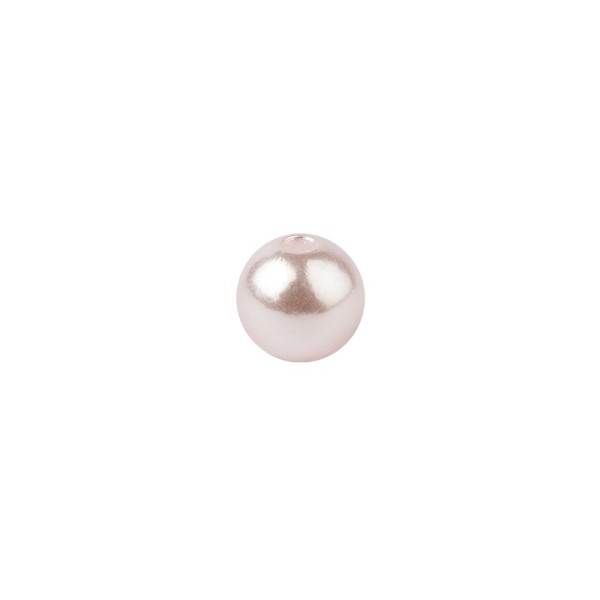 Perlen, Perlmutt, Ø 4mm, rosa, 200 Stück