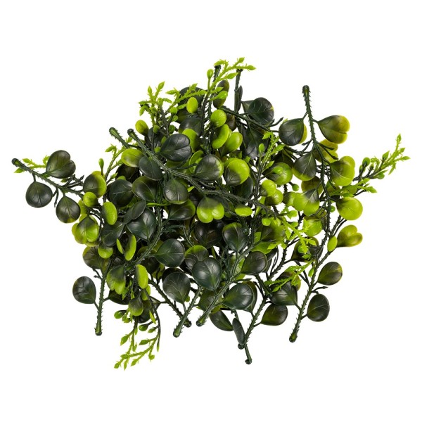 Deko-Floristik, Blätter 9, 35g, 15cm lang, grün