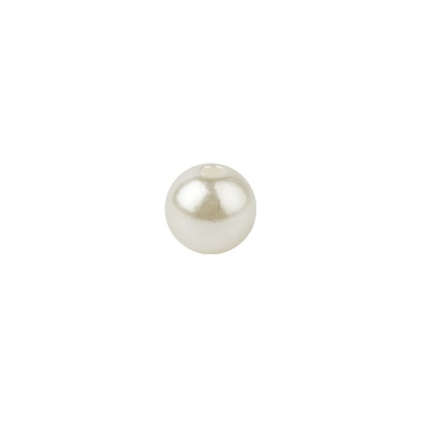 Perlen, Perlmutt, Ø 10mm, natur, 50 Stück