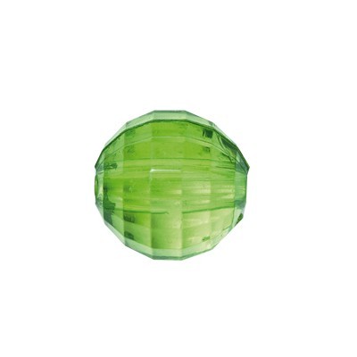Facetten-Perlen, transparent, Ø8mm, 100 Stück, smaragd