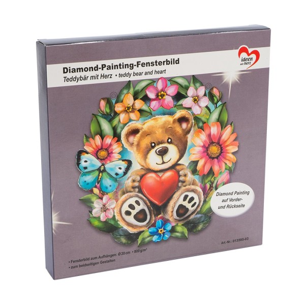 GHHKUD Diamond Painting Weihnachtskerzen - Fensterbilder Zum Selbermachen