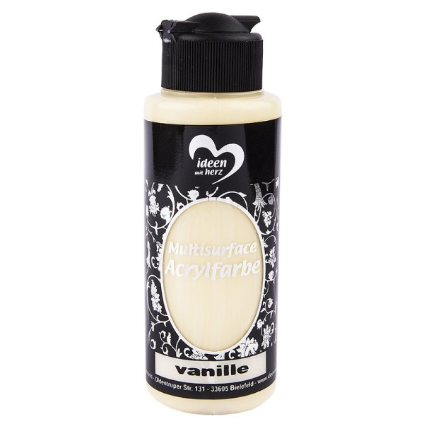 Acrylfarbe "Multisurface", vanille, 120ml