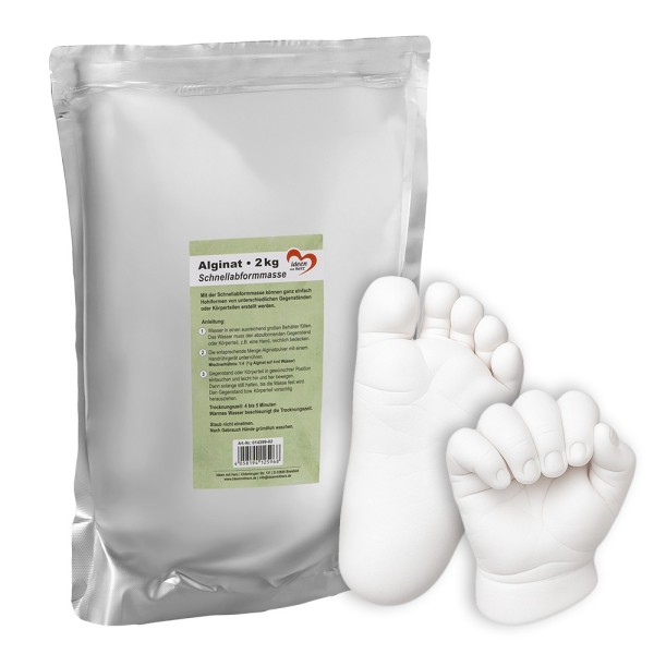 Schnellabformmasse, Alginat, 2kg