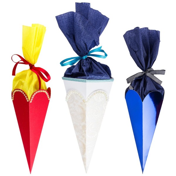 Design-Schablone, Zuckertüte/Schultüte, DIN A3 | Design-Schablonen