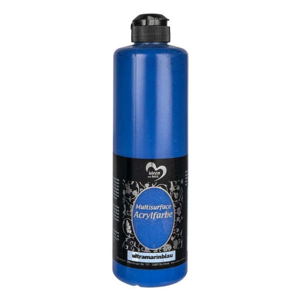 Acrylfarbe "Multisurface", ultramarineblau, 500ml