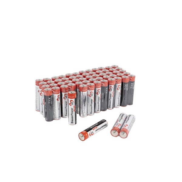 Batterien, DauerPower Plus, AAA Micro LR03, 1,5V, 60 Stück