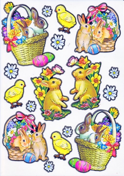 Ultra Gloss Sticker, Osterkorb