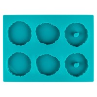 Silikonform Achat 4, unterschiedliche Designs
