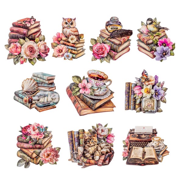 3-D Motive, Kleine Auszeiten, 8-9,5cm, 10 Motive