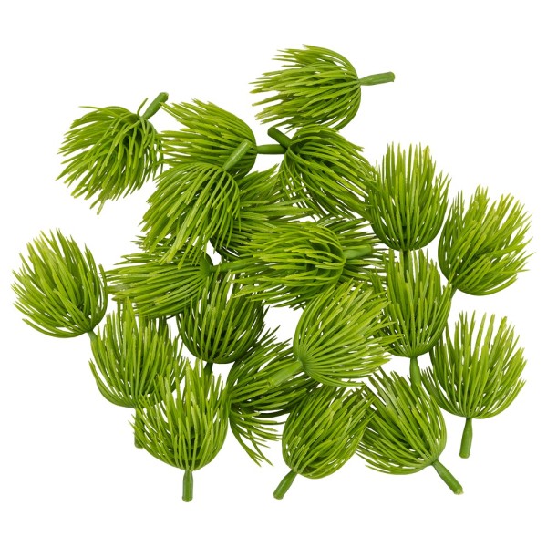 Deko-Floristik, Kiefernbüschel, 35g, 5,5cm lang, grün