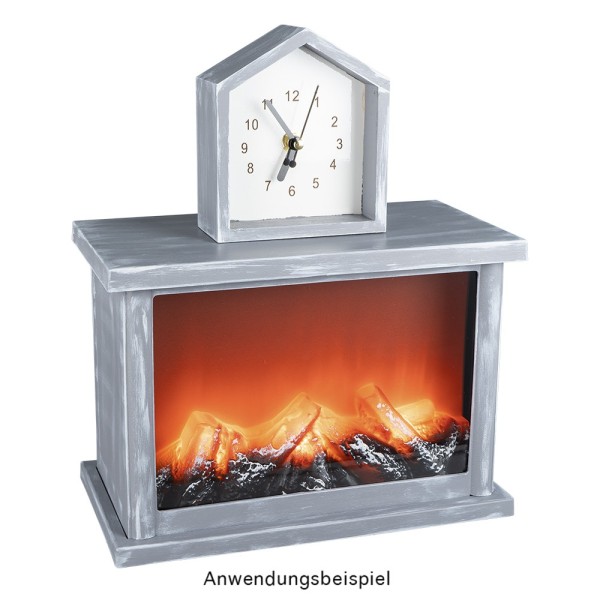 LED-Kamin, 25,5cm x 13,5cm x 18cm, mit Flammeneffekt, mit Timer |  Leucht-Deko | LED & Leucht-Deko | Deko- & Geschenkartikel | Ideen mit Herz