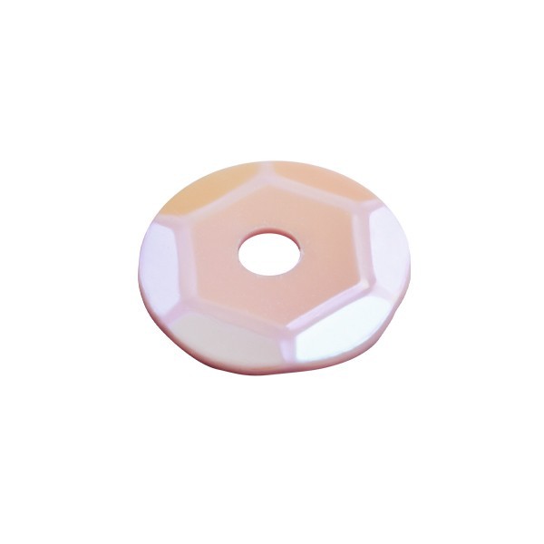 Pailletten, irisierend, 15 g, Ø6 mm, rosa