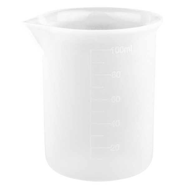 FSSTUD 3er-Pack Glas-Messbecher 100 Ml – Niedrige Form, Mit Ausguss, Für Labor & Küche