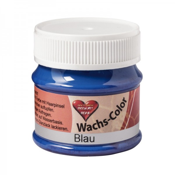 Wachs-Color 50 ml, Blau