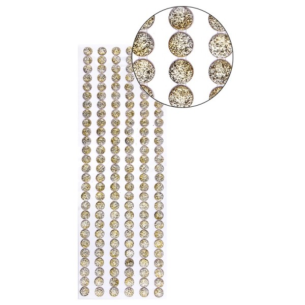 Premium-Schmuck-Bordüren "Galaxie", selbstklebend, 29cm, silber/gold