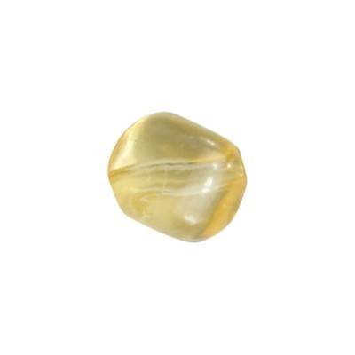 Perle Kissenform, 1cm x 1cm, 10 Stück, topaz