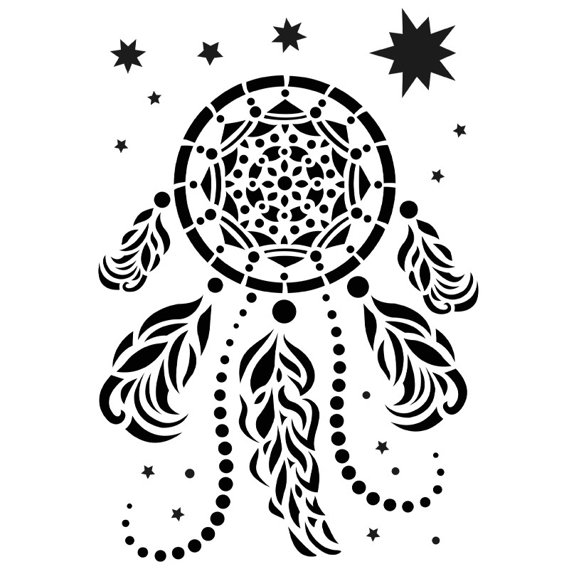 30 Stück Sashiko Schablonen Set - Geometrische Stickmuster Für Textilien