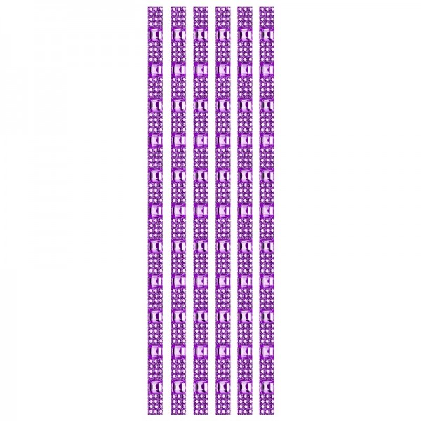 Royal-Schmuck, 6 selbstklebende Bordüren, 29 cm, violett
