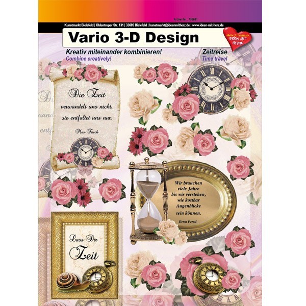 Vario 3-D Design, Zeitreise