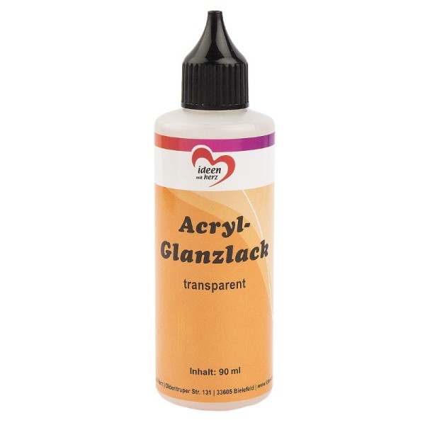 Acryl-Glanzlack, transparent, 90ml
