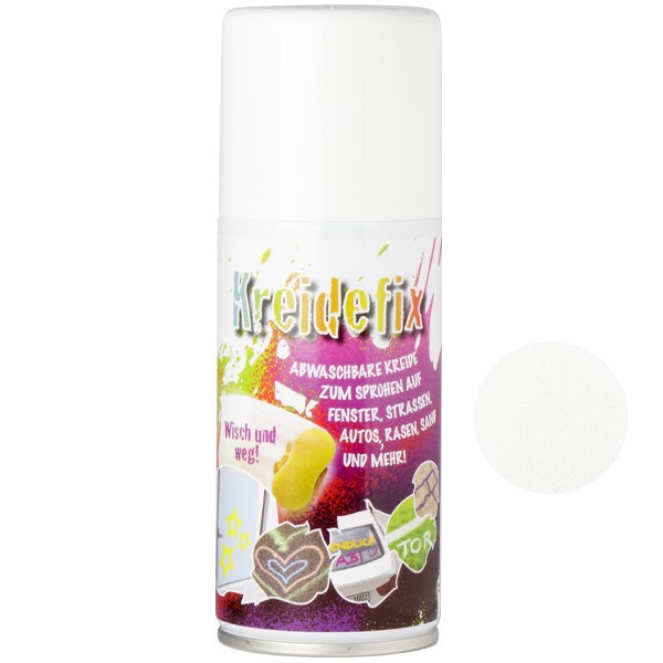 Sprühfarbe "Kreidefix", weiß, 150 ml