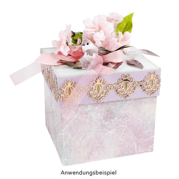 6 Stanzschablonen Set - Ecken & Bordüren Für Bastelprojekte