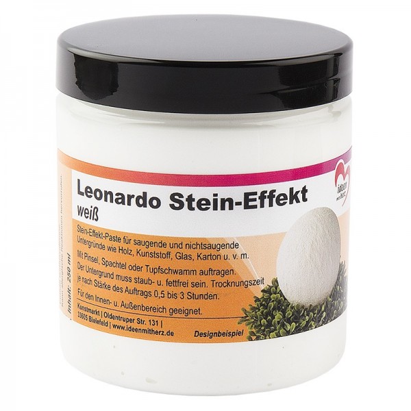Leonardo Stein-Effekt, weiß, 250 ml