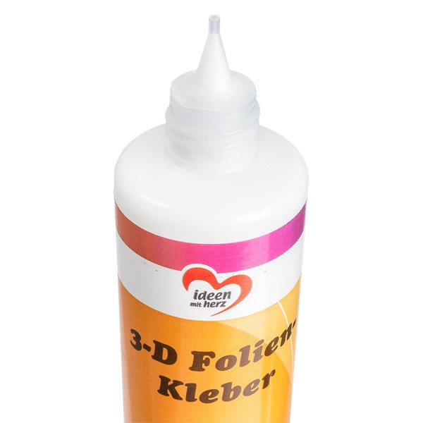 3D FolienKleber, 90ml Zubehör Decoupage Bastelbedarf Ideen