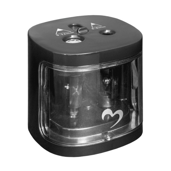 Elektrischer Anspitzer, für dünne und dicke Stifte